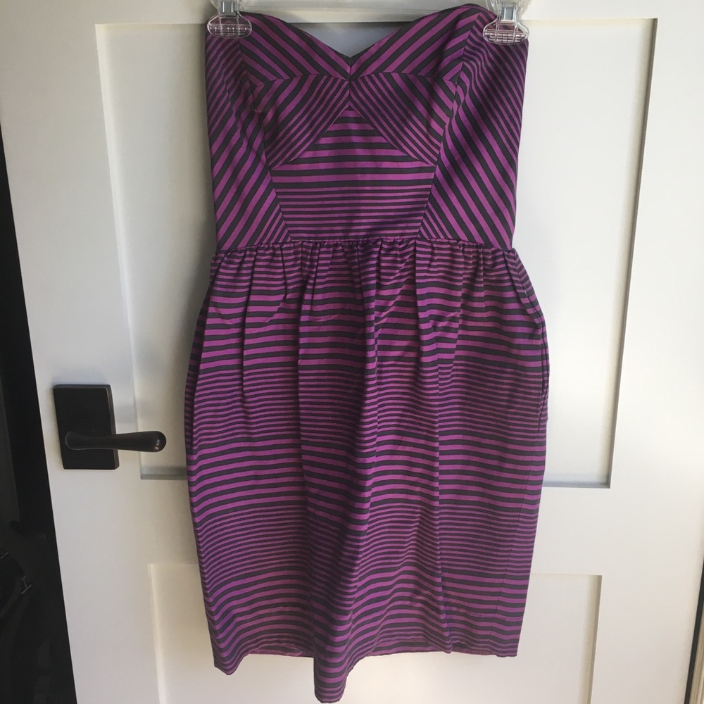 Shoshanna striped dress